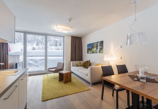  in Radstadt - Appartement met 1 slaapkamer & zomer-buitenbad